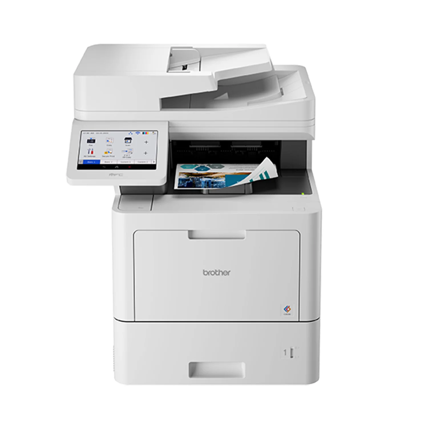 Stampante multifunzione laser Brother MFC-EX670 vista frontale