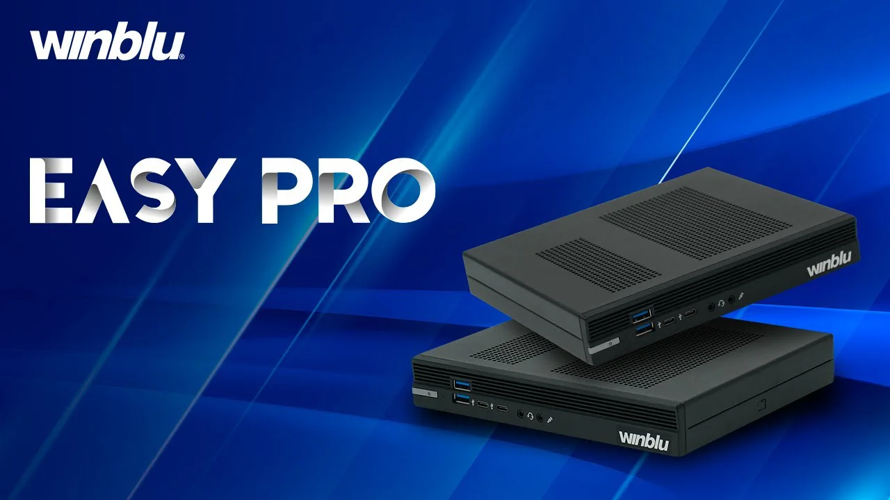 Winblu Easy Pro mini-PC 1 litro vista frontale